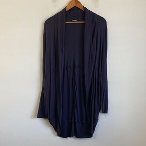 NAADAM Open‎ Front Cardigan Small Purple